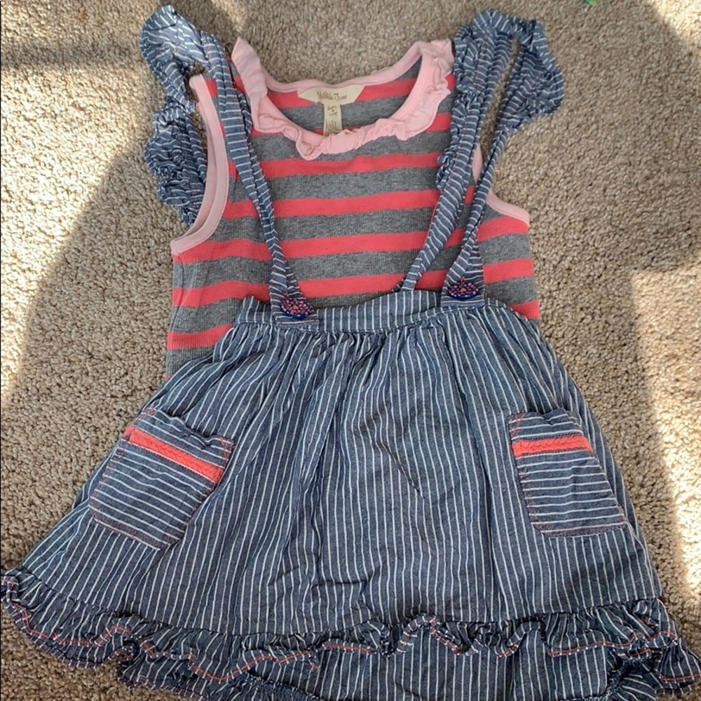 Matilda Jane Sleeveless top & skirt